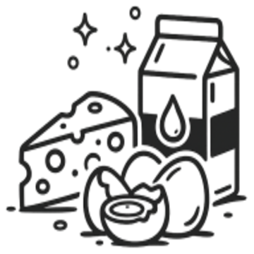 Susu, Olahan & Telur