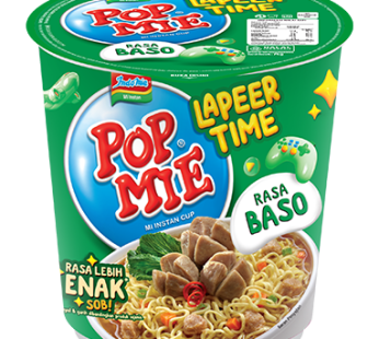 Pop Mie Lapeer Time Mi Instan Cup Bakso 75G
